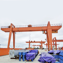 type double girder gantry crane 50 ton for container